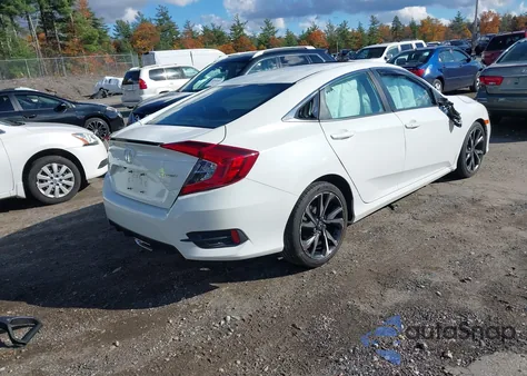 2019 Honda Civic Sport из США, поврежденный, VIN 2HGFC2F81KH528902